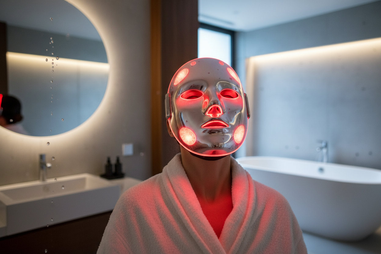 Red Light Therapy Mask Model
